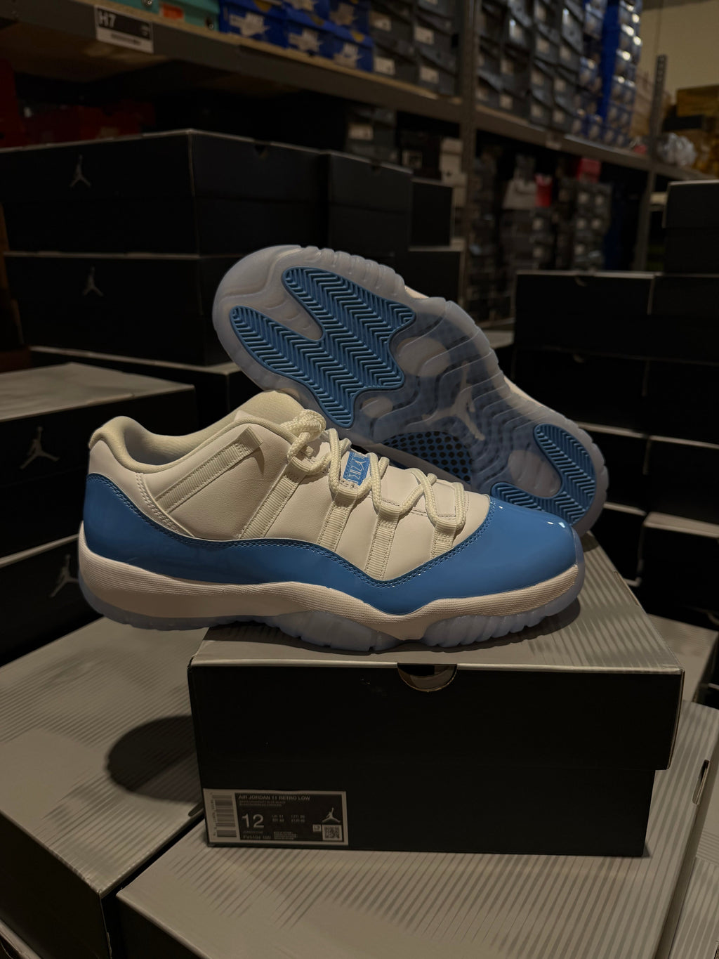 New Jordan 11 Retro Low University Blue 2026 Fv5104-100