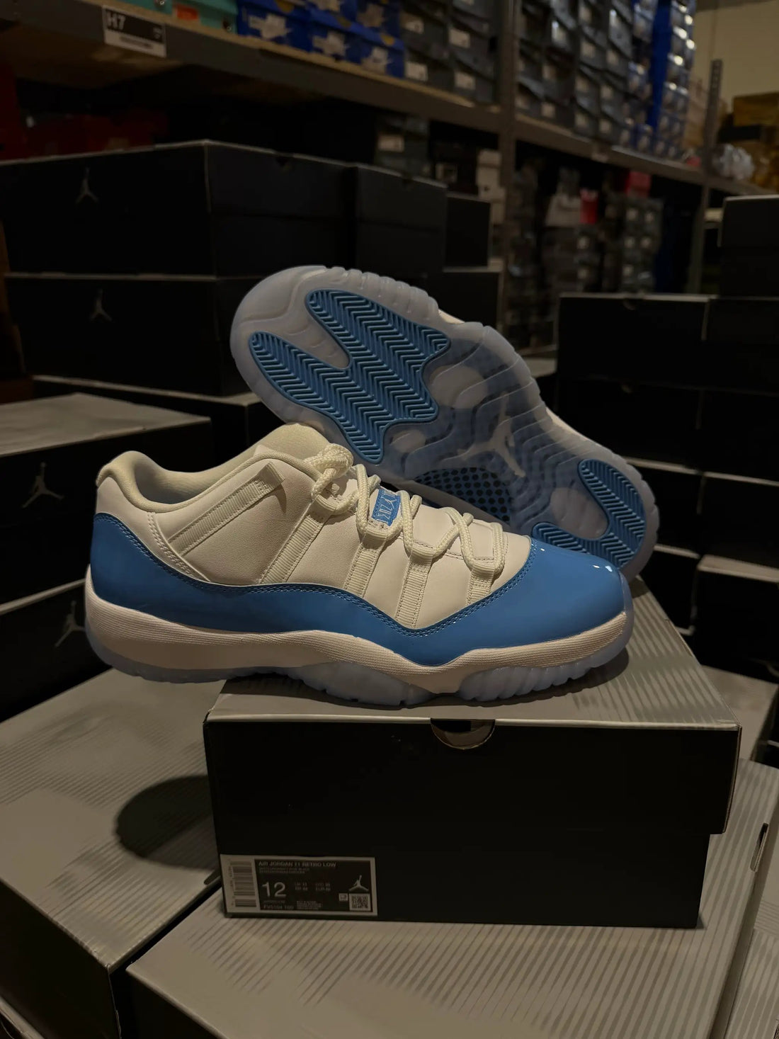 New Jordan 11 Retro Low University Blue 2026 Fv5104-100 by Stvshbox