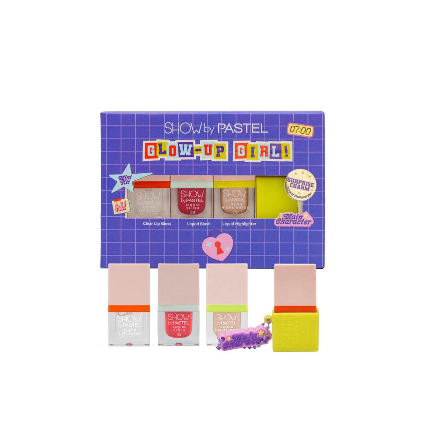 Show by Pastel Mini Makeup Kit with Blush &amp; Gloss Glow up Girl