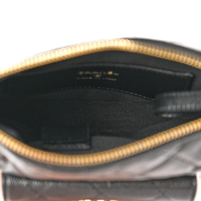 Chanel  Caviar Quilted Polly Pocket Pouch Hobo