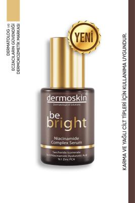 Dermoskin Be Bright Niacinamide Complex Serum for Oily &amp; Combination Skin - Hydrating, Pore Minimizing, 30ml