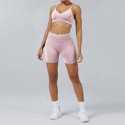 Color Matching Sports Suit for Women