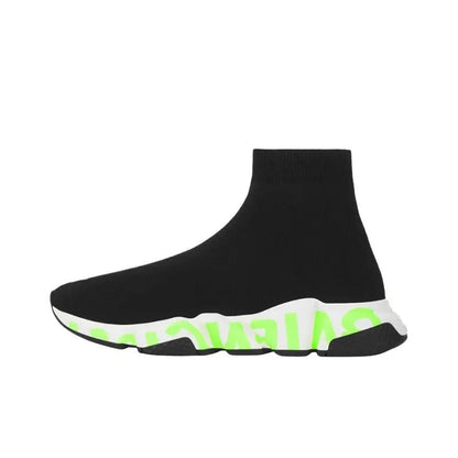 Balenciaga Graffiti Speed Black Fluo Green