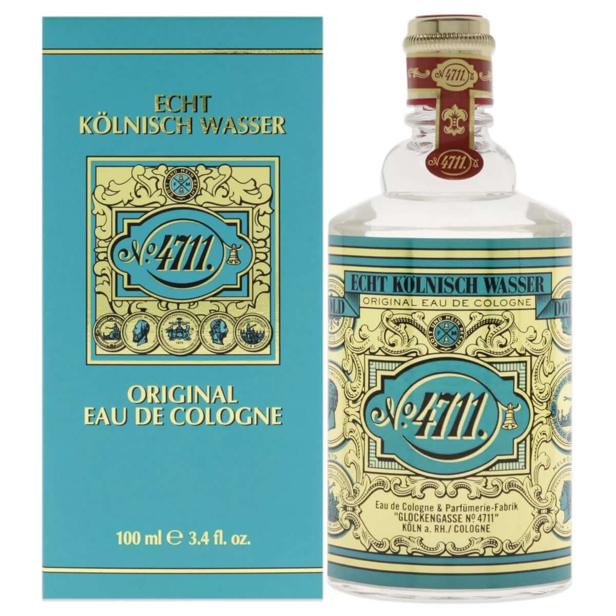 4711 by Maurer &amp; Wirtz for Unisex Eau De Cologne 3.4 oz