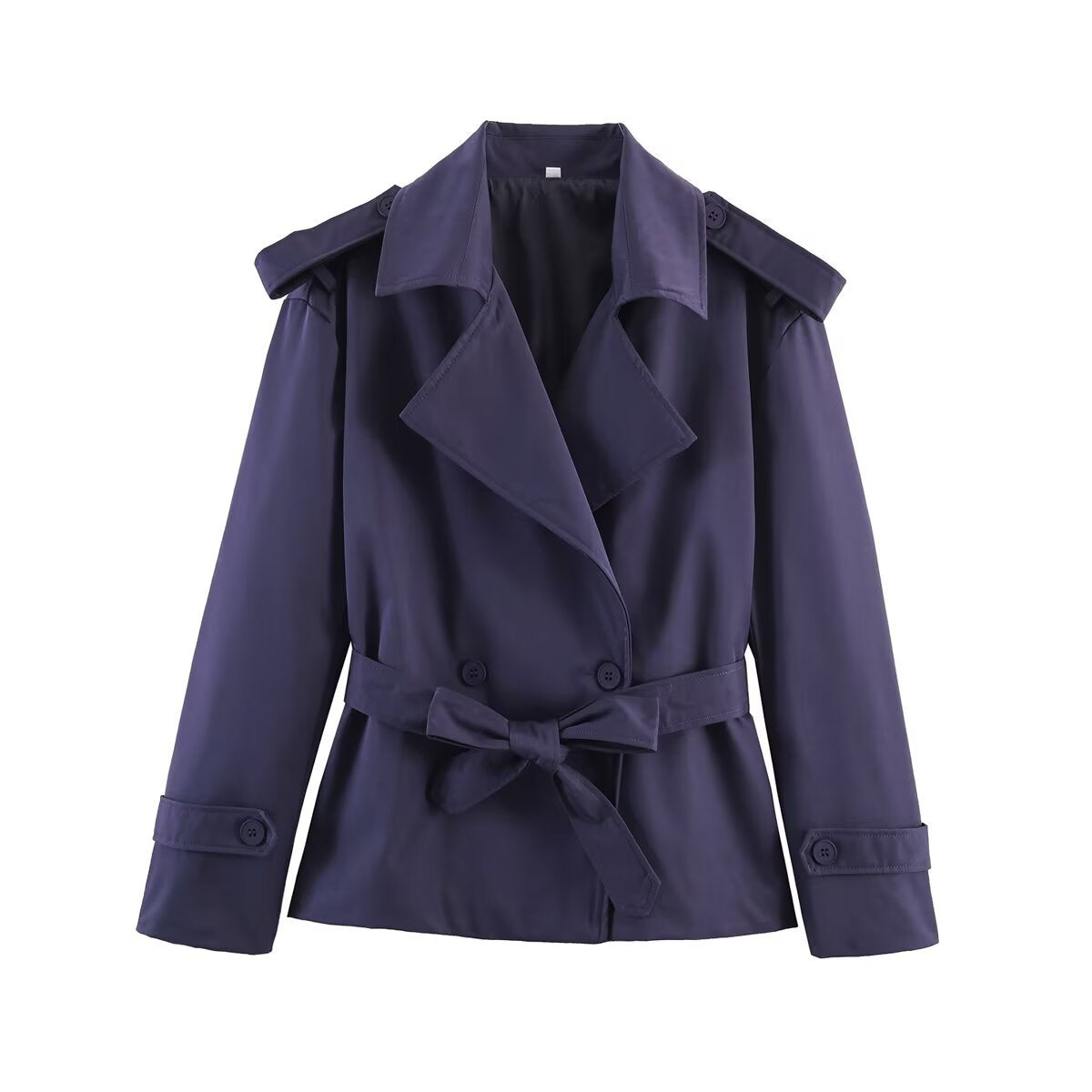 Short coat trench coat