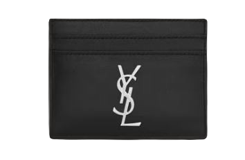 SAINT LAURENT Monogram Mini Credit Card Holder