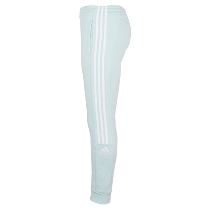 Adidas Big Girls Jogger mid Rise Cuffed Fleece Sweatpants, Medium 10–12, Green