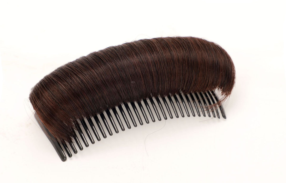Wigs, hair pads, combs and hair softeners