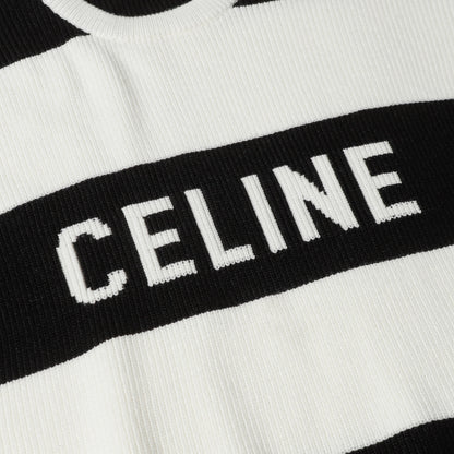CELINE Large Silhouette Striped Sweater