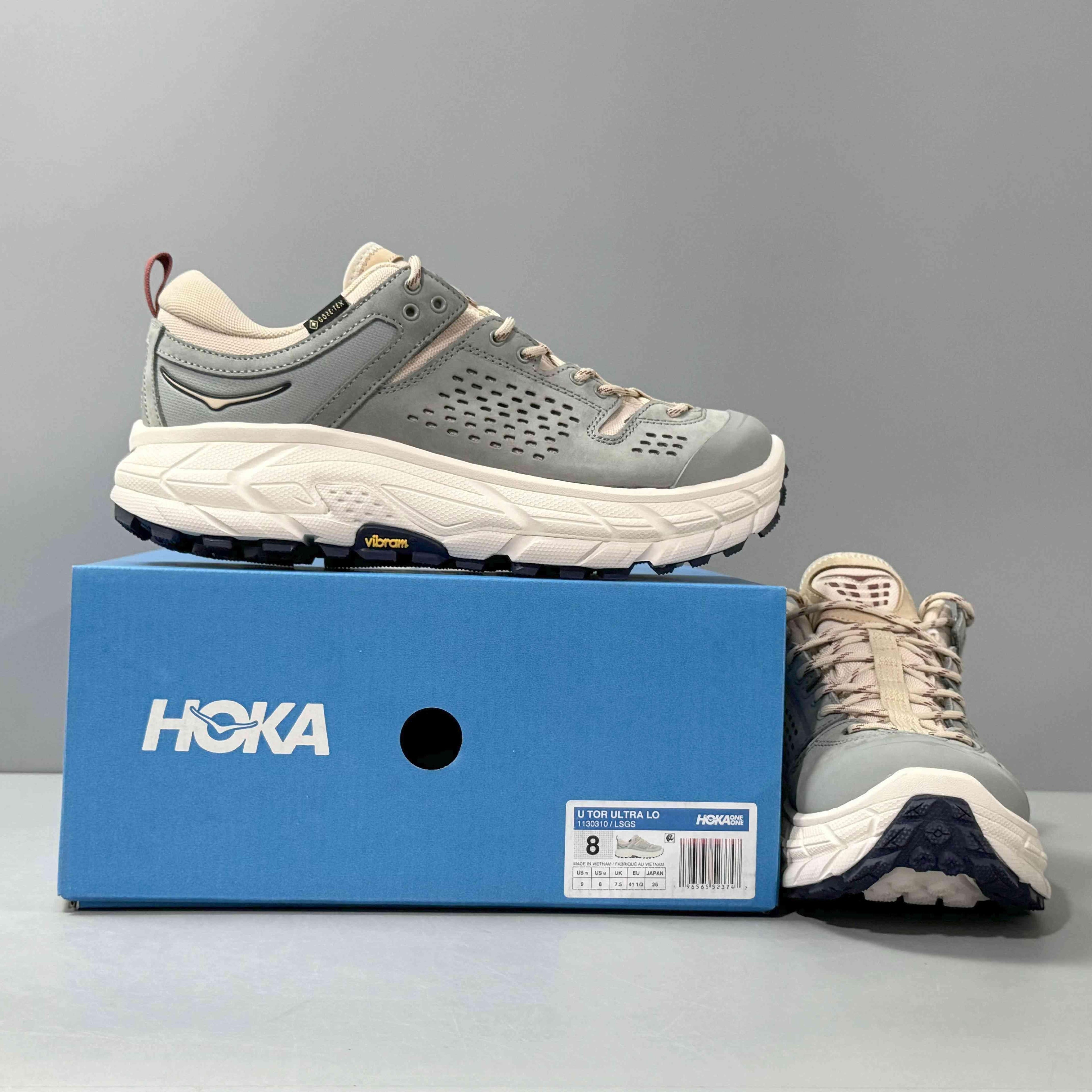 Hoka One One Tor Ultra Lo Limestone Shifting Sand