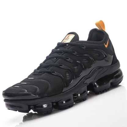Nike Air VaporMax Plus Black Metallic Gold Sneakers