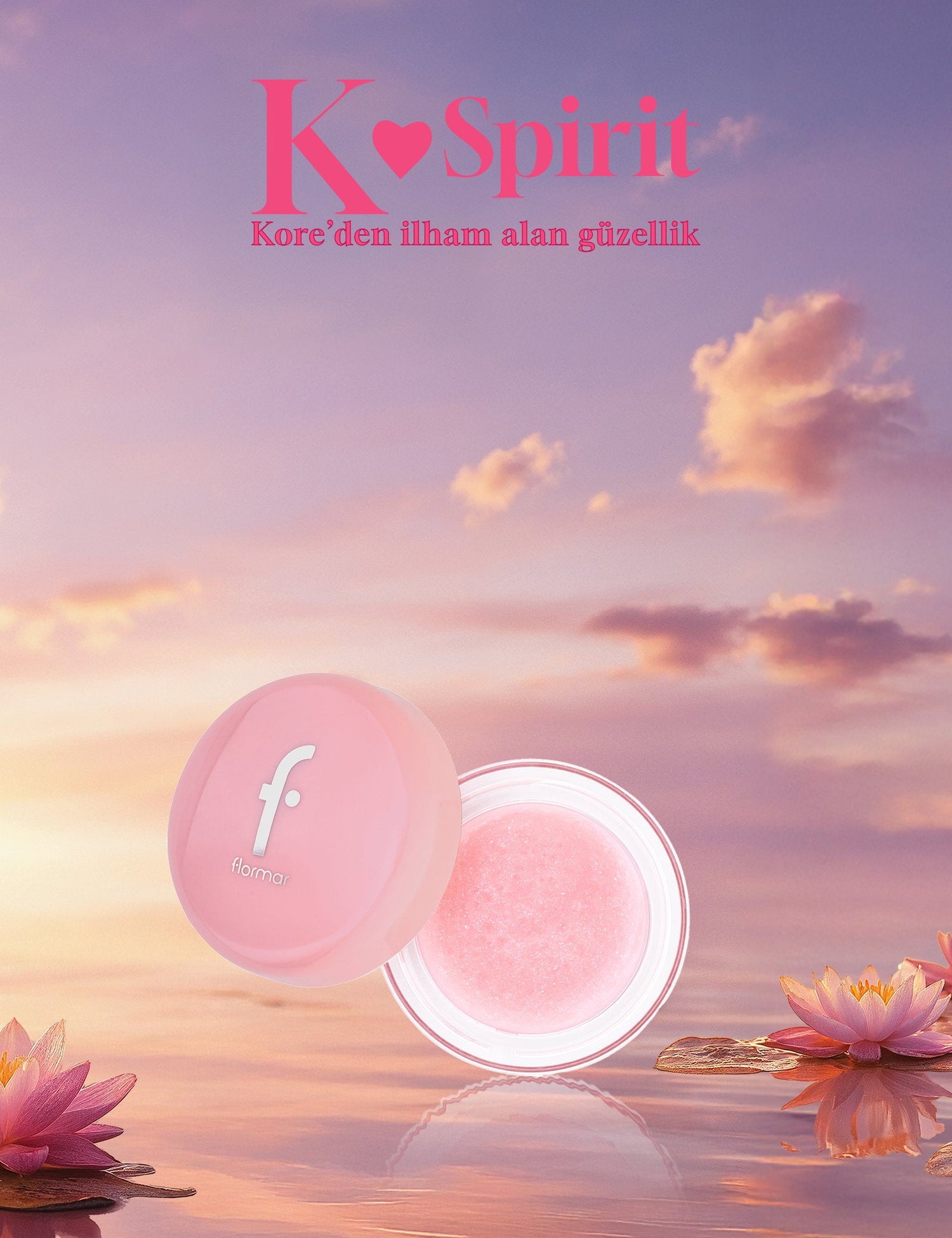 Flormar K-Spirit Glass Highlighter for Dewy Wet Finish