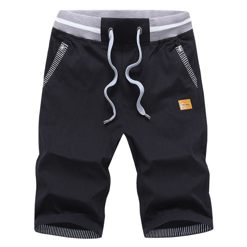 Mens Printed Quick-Dry Beach Shorts