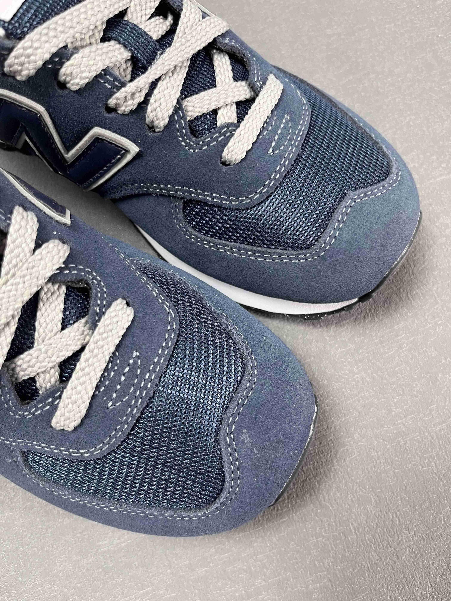 New Balance 574 Navy White
