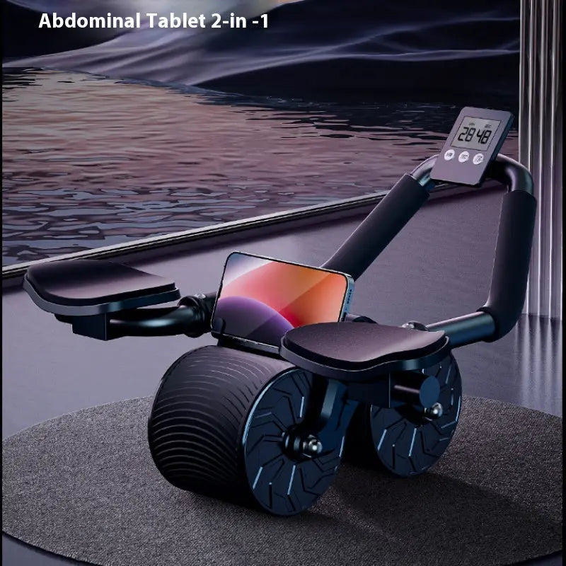 Automatic Rebound Abdominal Wheel SHOPEZRA L.L.C.
