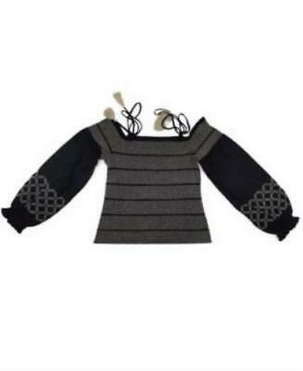 INC Womens Black &amp; White Smocked Embroidered Spaghetti Strap Top, Size Small