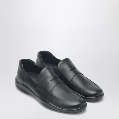 PRADA Classic Leather Toblach Loafers for Men