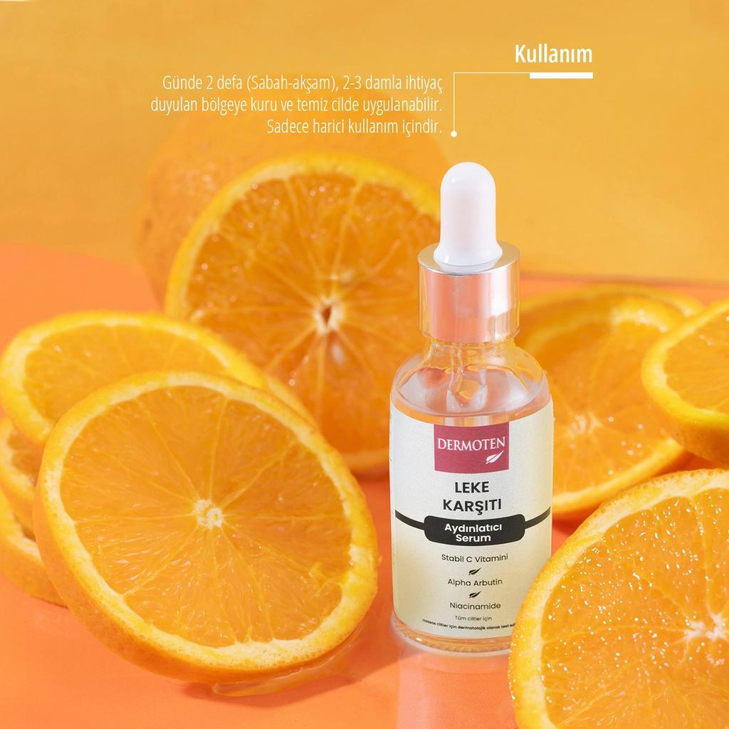 Dermoten Vitamin C Brightening &amp; Dark Spot Serum 30 ml