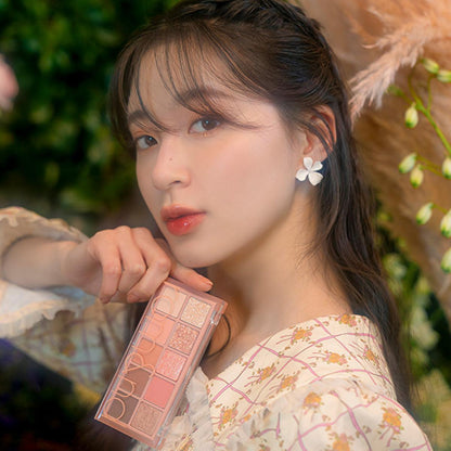 rom&amp;nd Dreamy Lilac Garden Eyeshadow Palette: Create Stunning Eye Looks with Matte &amp; Shimmer Shades, High Pigment Korean Eye Makeup
