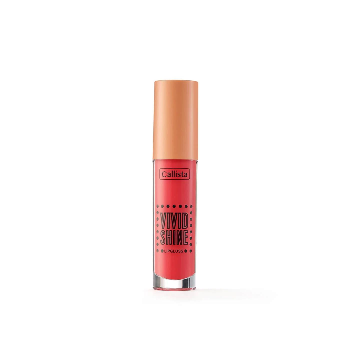 Callista Vivid Shine Lipgloss 102 Candied Peach 4ml