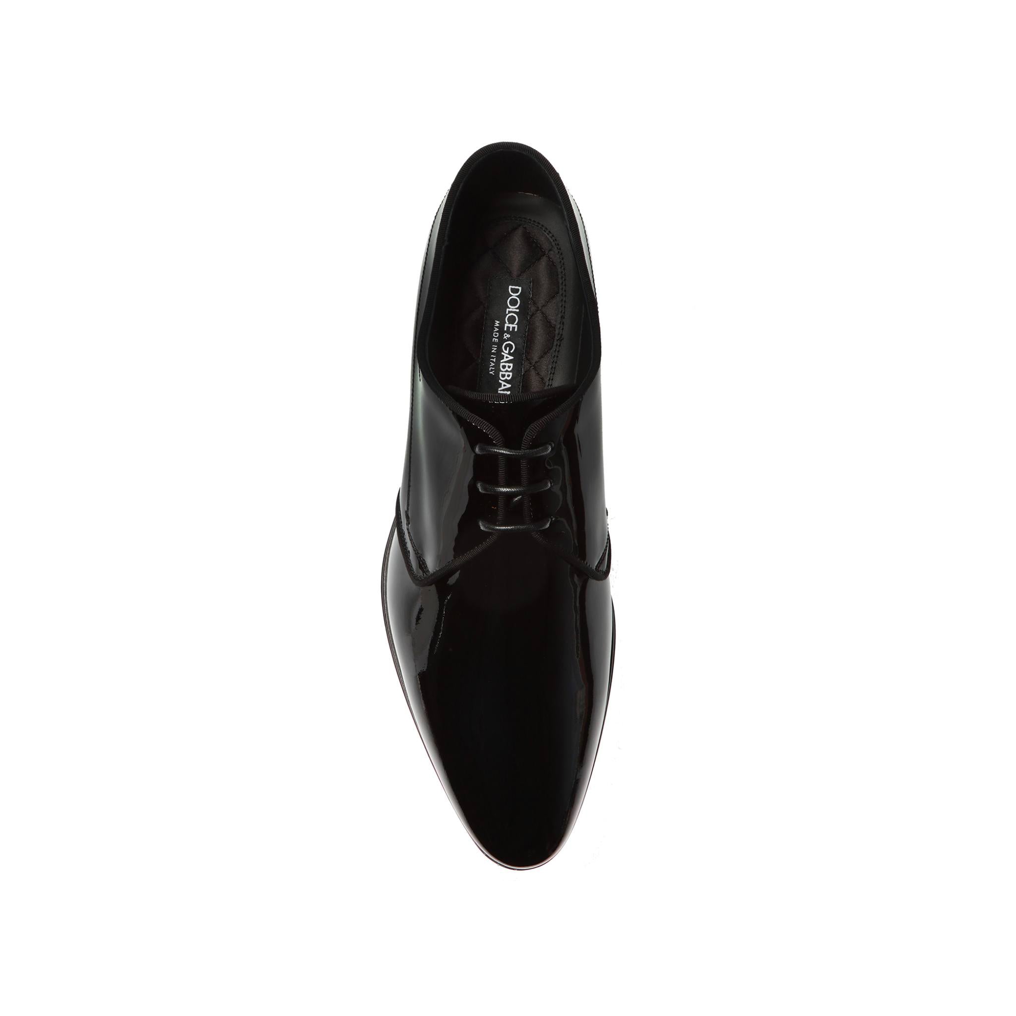 Dolce &amp; Gabbana Patent Leather Derbies