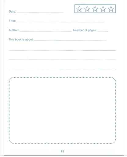 My Reading Journal Level K-3