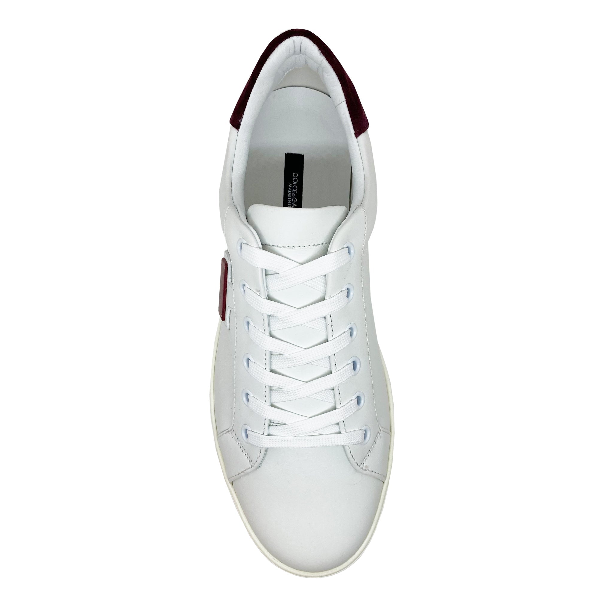Dolce &amp; Gabbana Logo Leather Sneakers