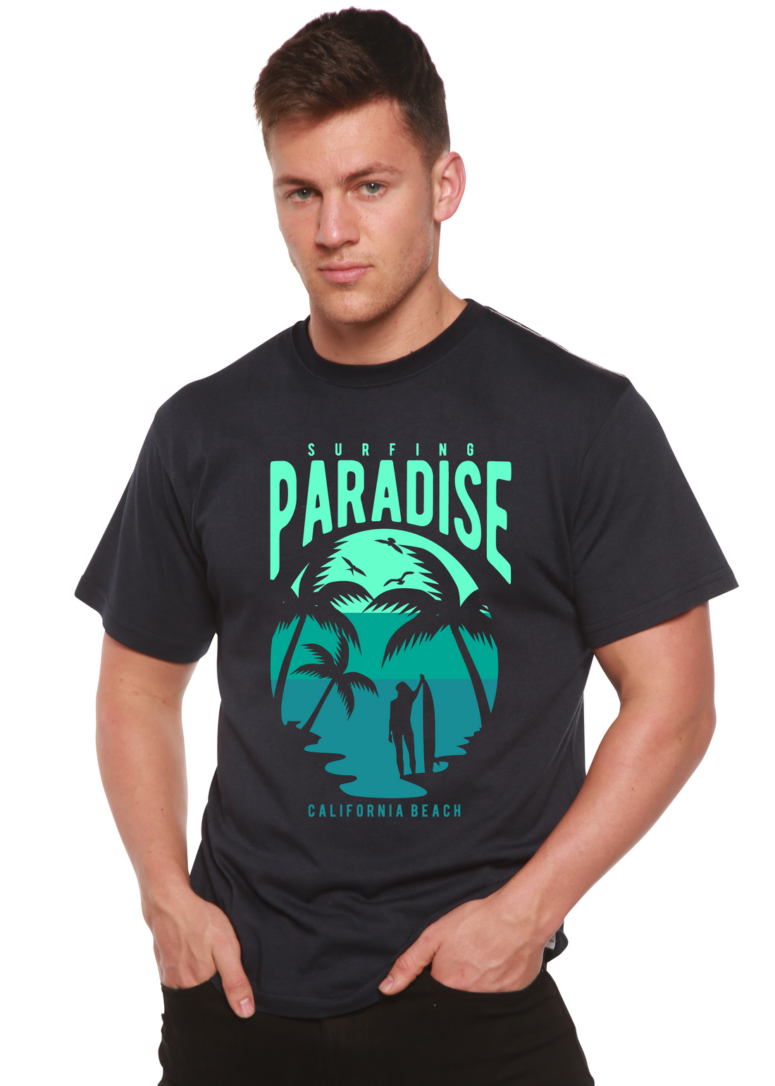 Surfing Paradise California Spun Bamboo® Men&