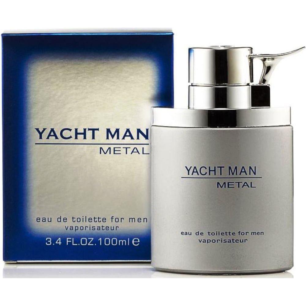Yacht Man Metal by Myrurgia Cologne EDT 3.4 oz