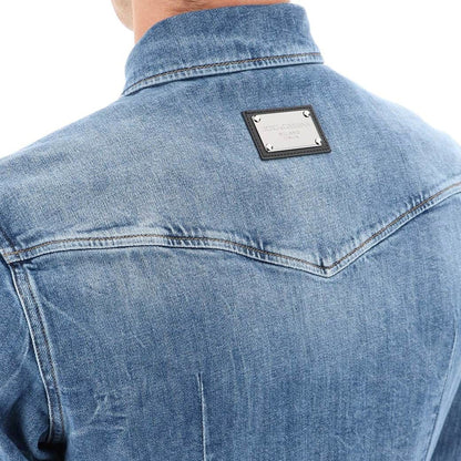 Dolce &amp; Gabbana Cotton Denim Shirt