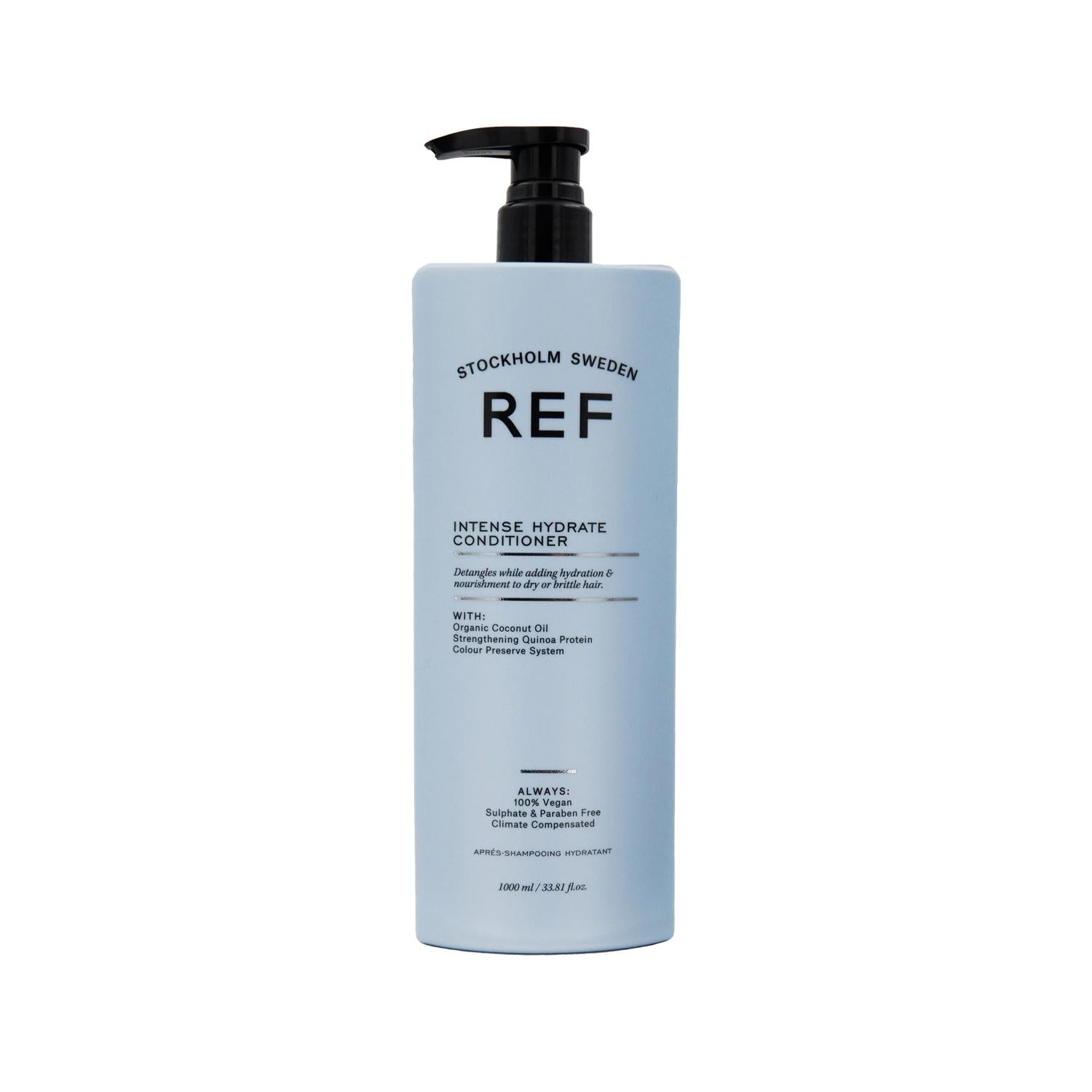REF Intense Hydrate Moisturizing Hair Cream for Dry Hair - 1000ml Intensive Hydration Hair Care