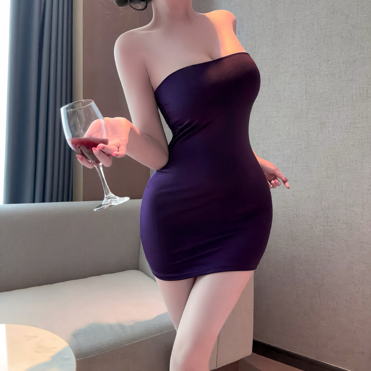 Sexy Spaghetti Strap Bodycon Mini Dress