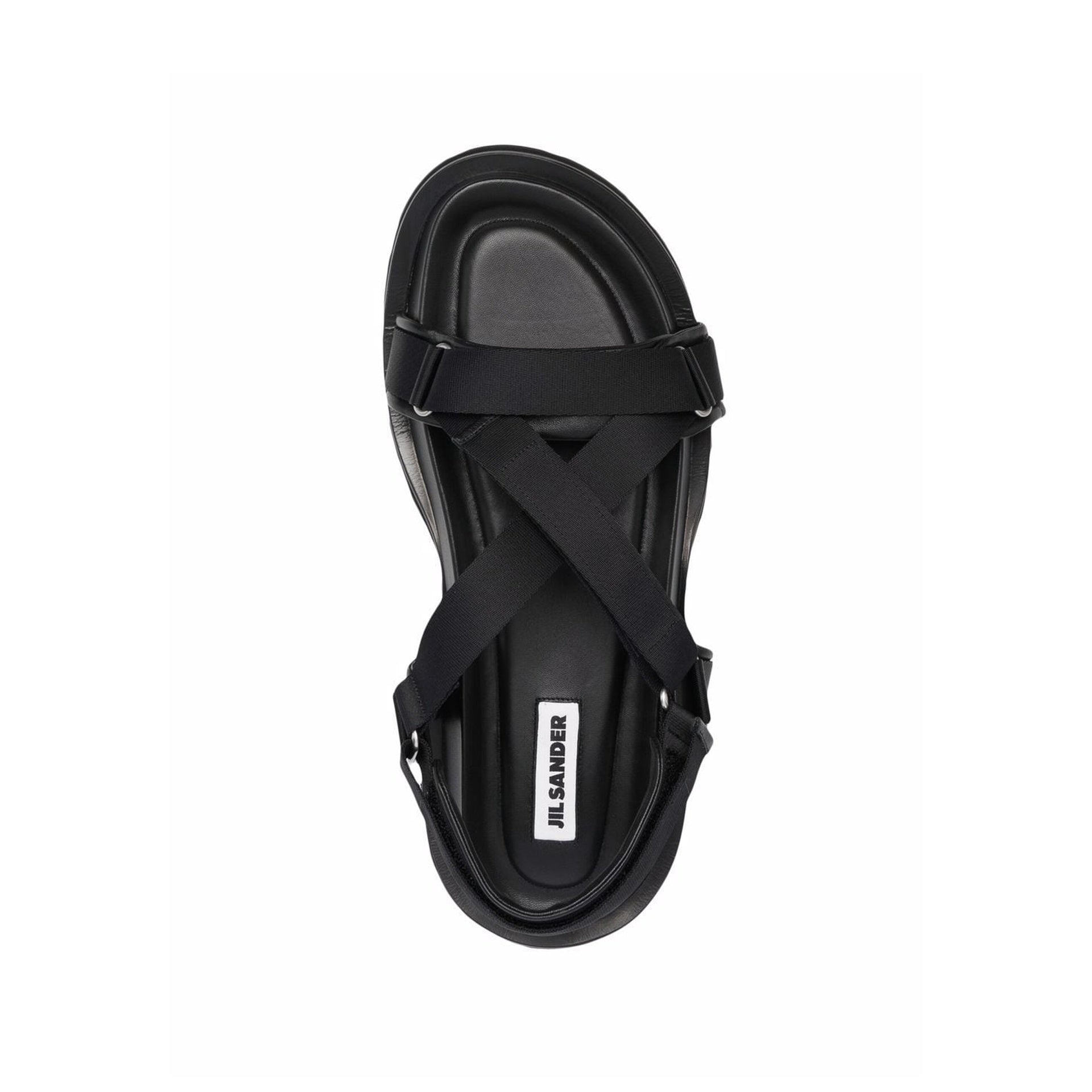 Jil Sander Velcro Strap Sandals