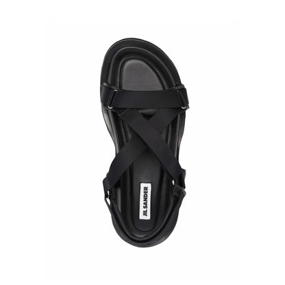 Jil Sander Velcro Strap Sandals