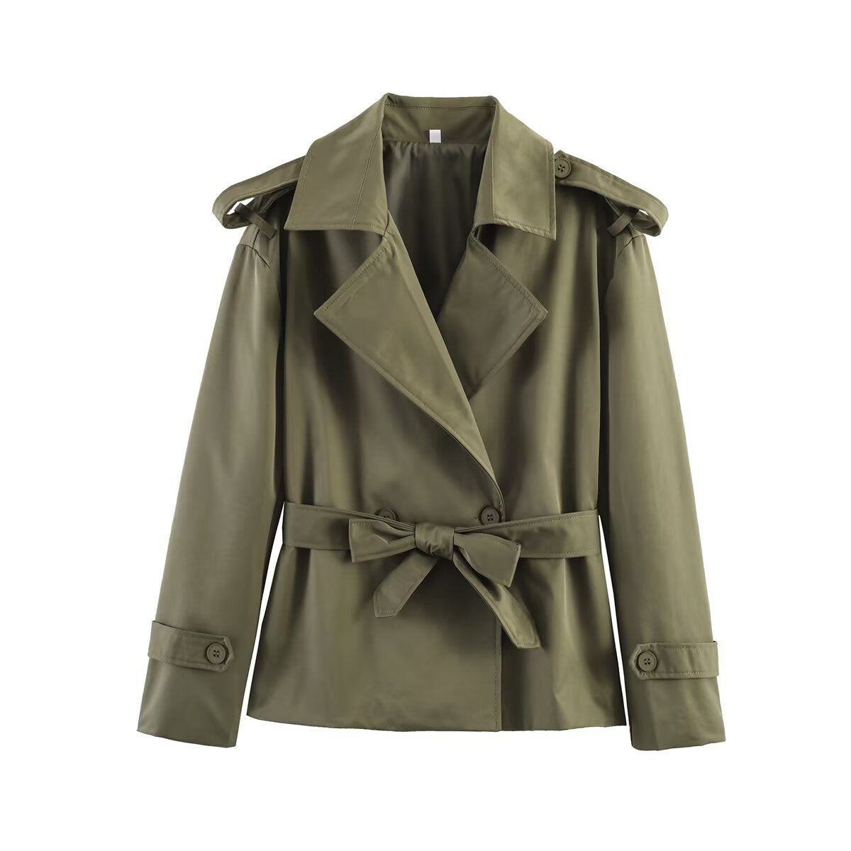 Short coat trench coat