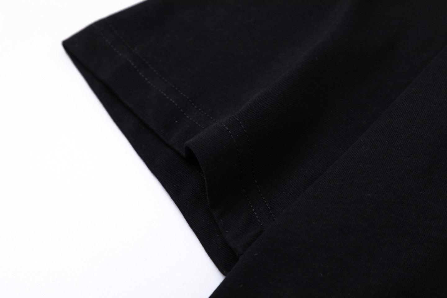 Amiri Black T-Shirt Without Collar
