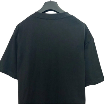 Balenciaga Black T-Shirt Without Collar