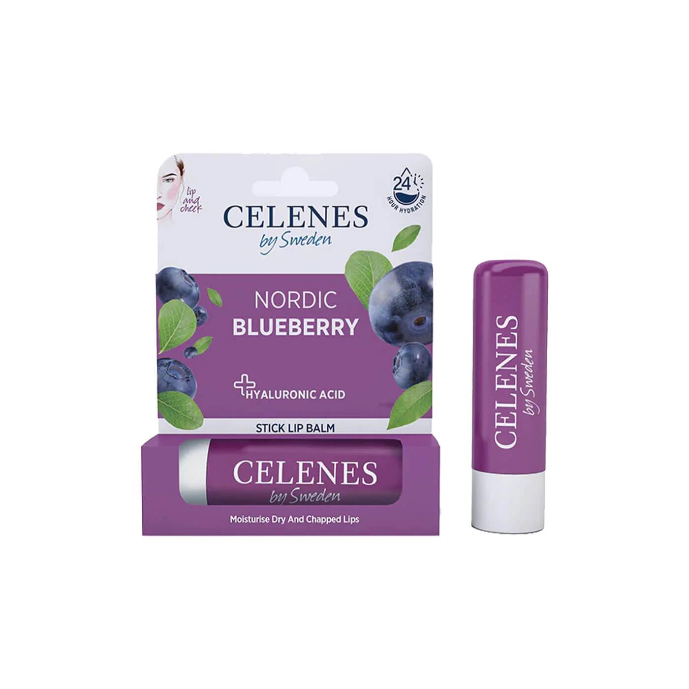 Celenes Nordic Blueberry Stick Lip &amp; Cheek Balm 4.8g