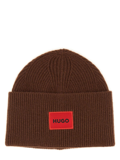 HUGO Classic Logo Beanie Hat
