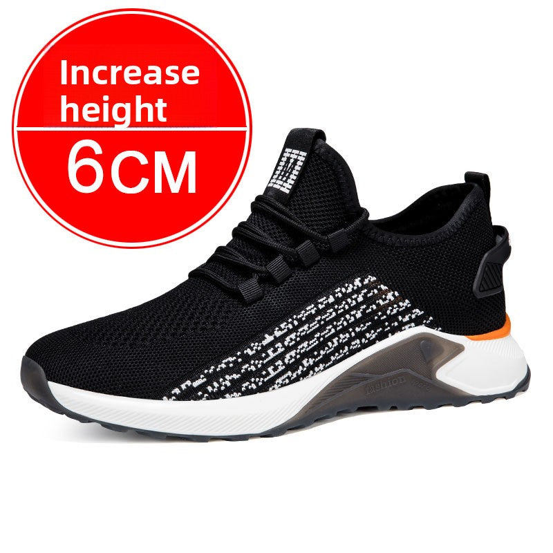Mens Height Increase Casual Sneakers