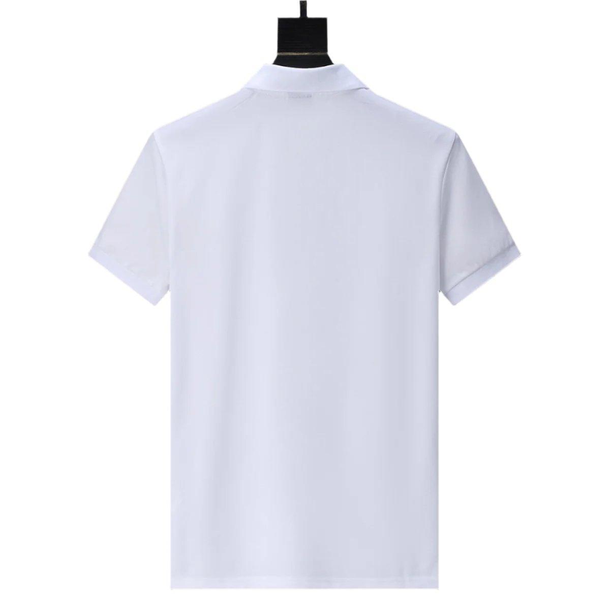 Hugo Boss White T-Shirt with Collar