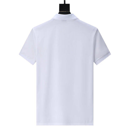 Hugo Boss White T-Shirt with Collar