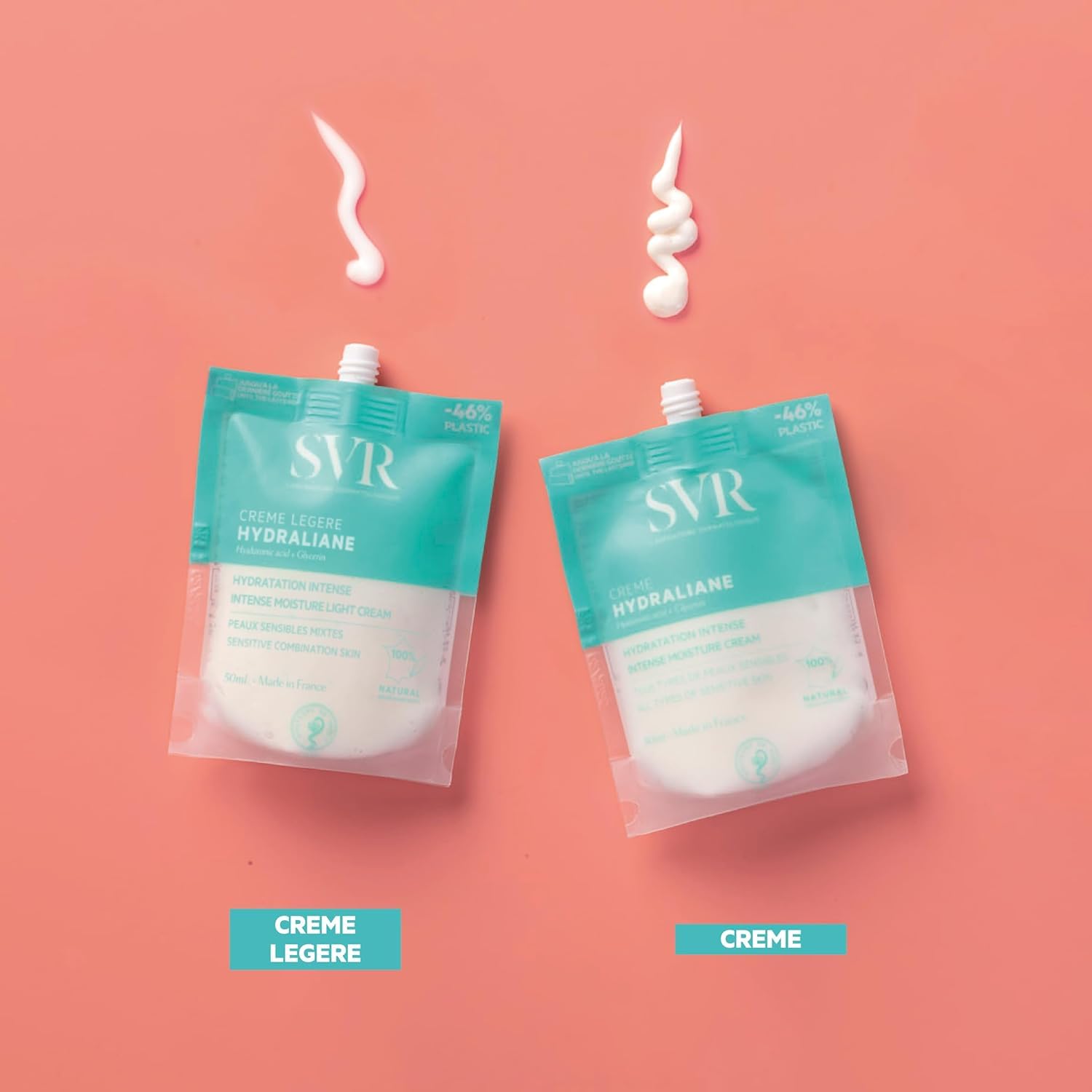 Svr Hydraliane Moisturizing Cream for Dry &amp; Sensitive Skin - Intense Hydration, 50ml