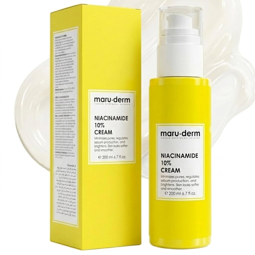 Maruderm Niacinamide 10% Skin Brightening &amp; Pore Tightening Cream | 200 ml