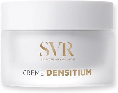 SVR Densitium Anti-Aging Face Cream - Hydrating, Wrinkle Reduction &amp; Skin Discoloration Treatment with Hyaluronic Acid &amp; Peptides
