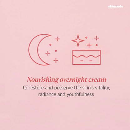 Skincode Regenerating Night Cream 50ml - Anti-Aging Skincare for Nourished Skin