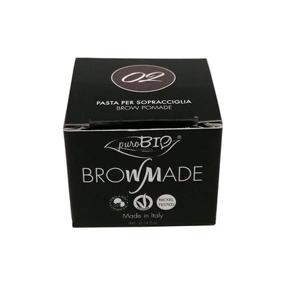 Purobio BrowMade Eyebrow Shaping Wax - Mineral Enriched, Paraben-Free Cosmetic for Defined Brows