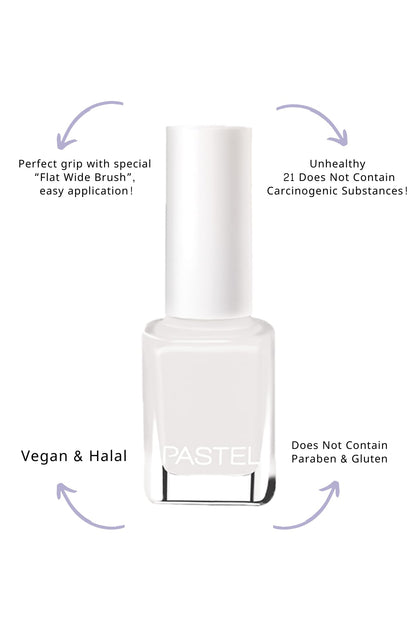 Pastel Nail Polish 47 - Bold Fashion Colors | 13ml
