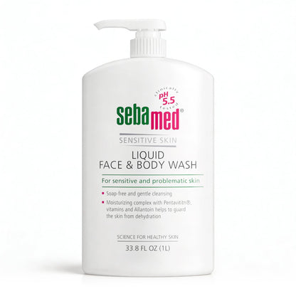 Sebamed Liquid Face &amp; Body Wash - 1000 ml