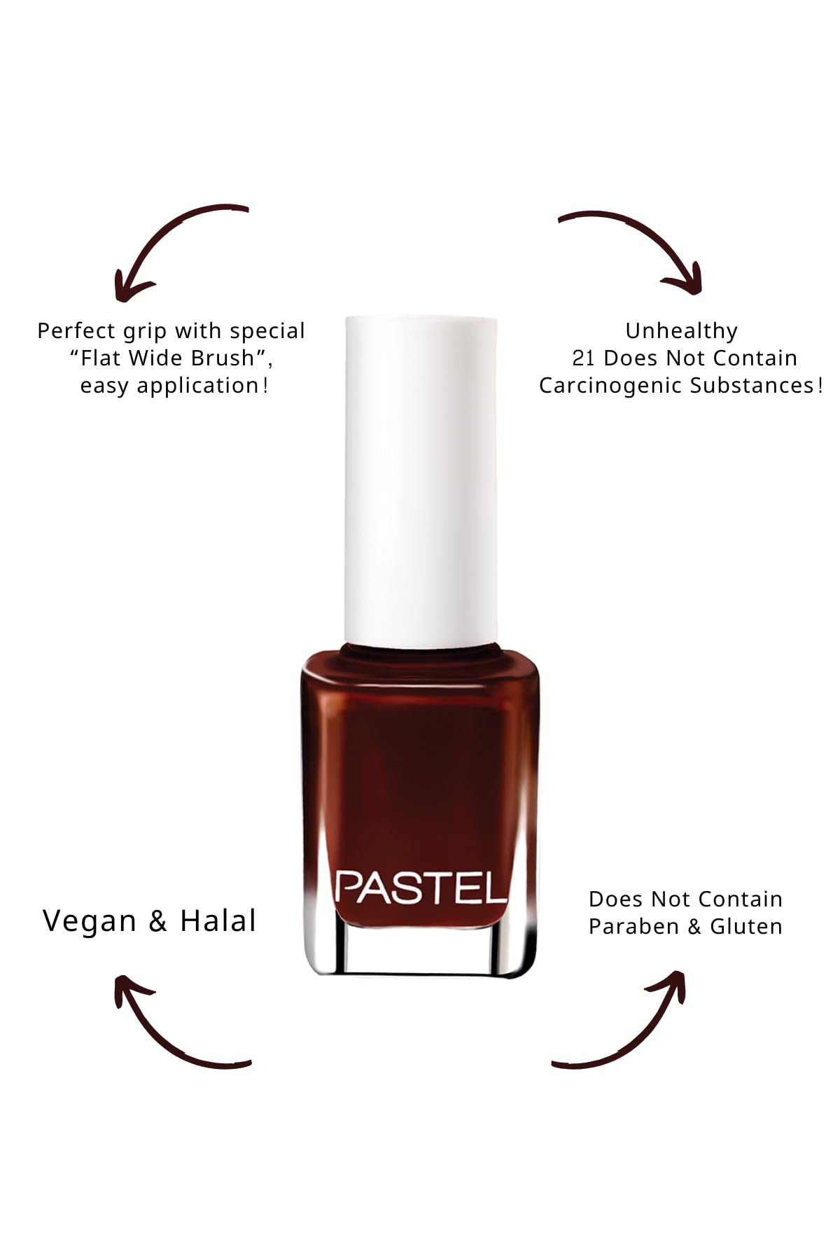 Pastel Nail Polish 15ml - Fashion Colors | Cruelty Free &amp; Vegan